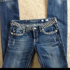 Miss Me Studded Straightleg